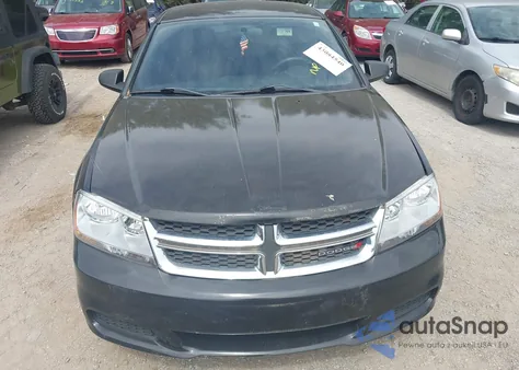 2012 Dodge Avenger Se from USA, damaged, VIN 1C3CDZAB4CN154177